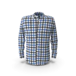 Blue & Black Check Shirt Blue & Black Check Shirt